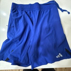adidas Blue HIIT Men's Athletic Shorts